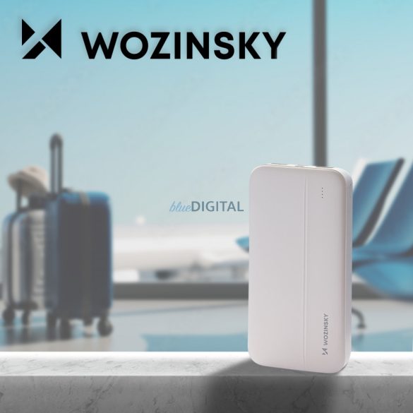 Wozinsky powerbank 10000mAh 2 x USB fehér (WPBWE1)