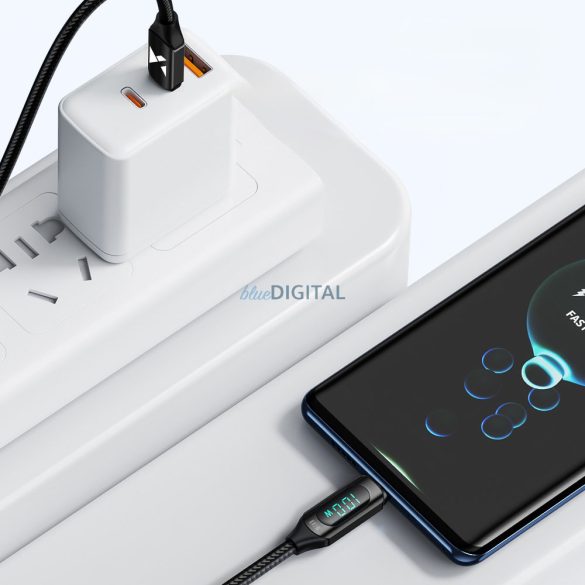 Wozinsky WUCCC2 USB C - USB C kábel PD kijelző 100W 2m - Fekete