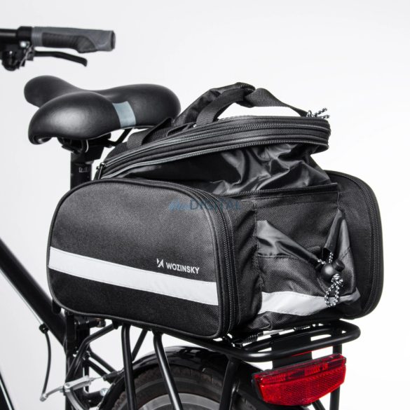 Wozinsky WBB36BK 27L kerékpáros táska - fekete