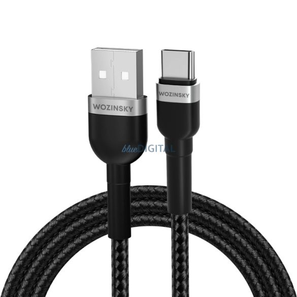 Wozinsky WNBAC1 USB-A - Type-C kábel 2.4A 1m - fekete