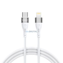 Wozinsky WSTCL2 Type-C - Lightning kábel PD 30W 2m - fehér