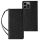 Magnet Strap könyvtok csuklópánttal iPhone 14 Pro - fekete Magnet Strap könyvtok csuklópánttal iPhone 14 Pro - fekete
