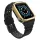 Protect Strap szíj Apple Watch 42/44/45mm - Fekete, arany