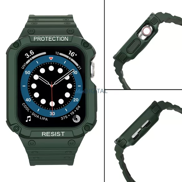 Protect Strap szíj Apple Watch 38/40/41mm - zöld
