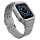 Protect Strap szíj Apple Watch 38/40/41mm - szürke, ezüst