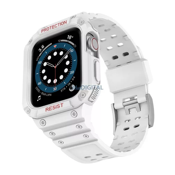 Protect Strap szíj Apple Watch 38/40/41mm - fehér