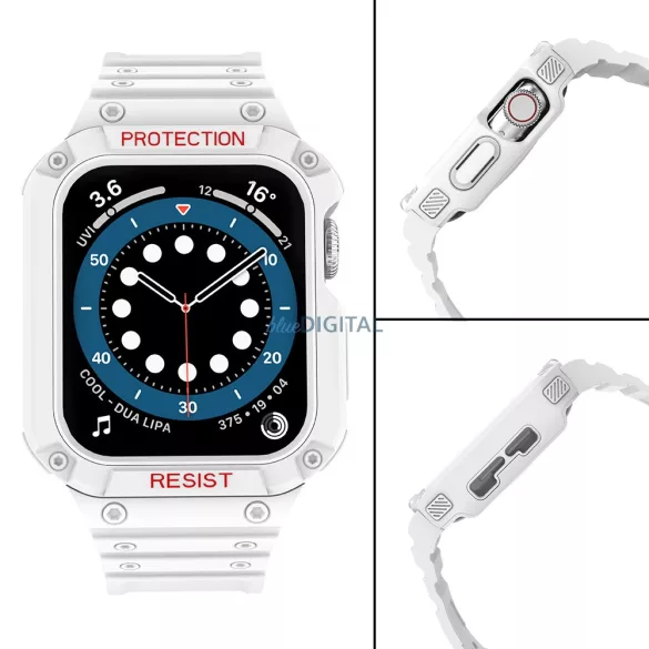 Protect Strap szíj Apple Watch 38/40/41mm - fehér