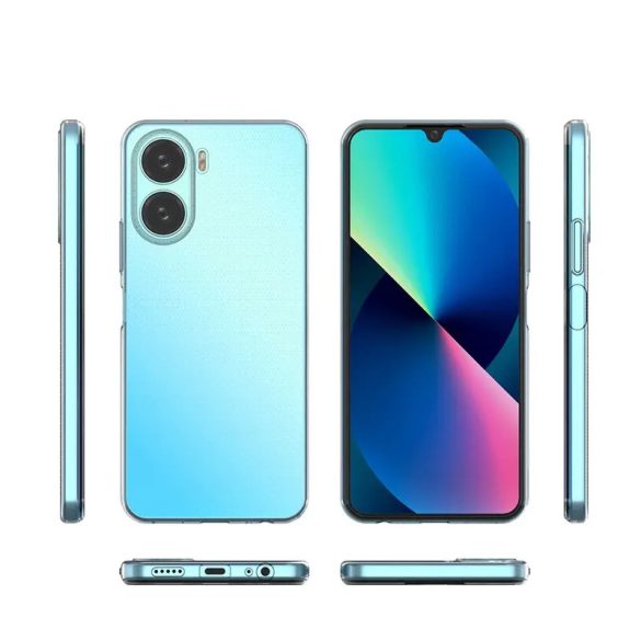 Ultra Clear 0.5mm tok vivo Y16/Y02s - átlátszó
