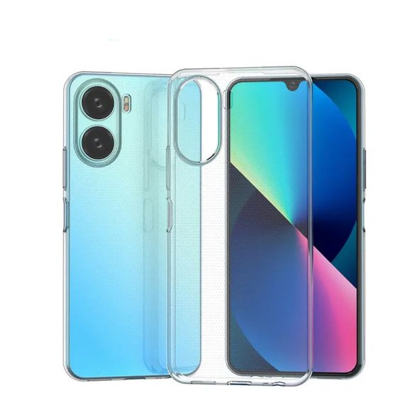 Ultra Clear 0.5mm tok vivo Y16/Y02s - átlátszó