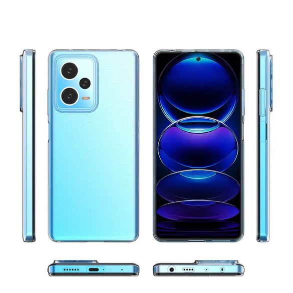 Ultra Clear 0.5mm tok Xiaomi Redmi Note 12 Pro Plus - átlátszó