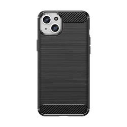 Carbon tok iPhone 15 Plus - fekete