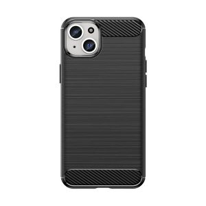 Carbon tok iPhone 15 Plus - fekete