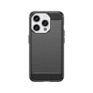Carbon tok iPhone 15 Pro - fekete