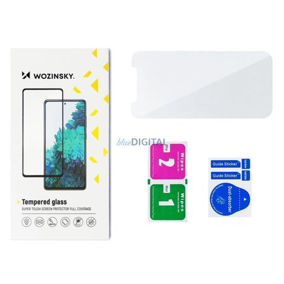 Wozinsky edzett üveg fekete szegéllyel Samsung Galaxy A35