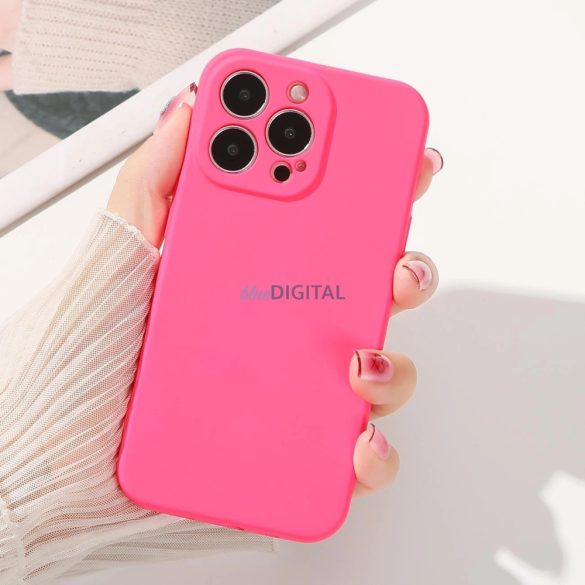 Szilikon tok Samsung Galaxy A55 - fekete
