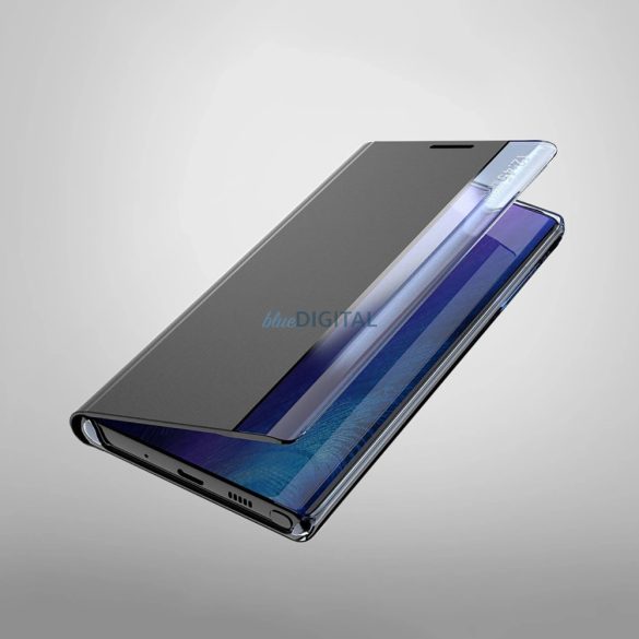 New Sleep View kitámasztható tok Samsung Galaxy A55 - kék