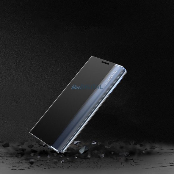 New Sleep View kitámasztható tok Samsung Galaxy A55 - kék