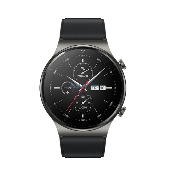 Szilikon csereszíj Huawei Watch GT 2/3/4/2 Pro/3 Pro/GT 2e (46mm) - fekete