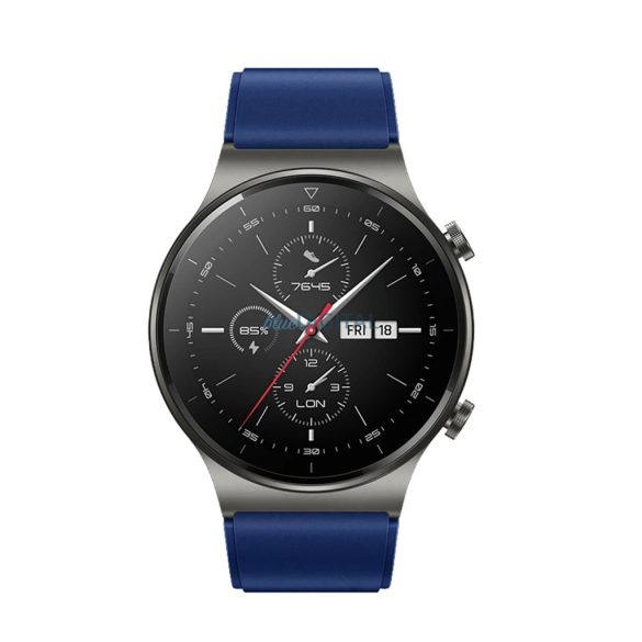 Szilikon csereszíj Huawei Watch GT 2/3/4/2 Pro/3 Pro/GT 2e (46mm) - tengerészkék