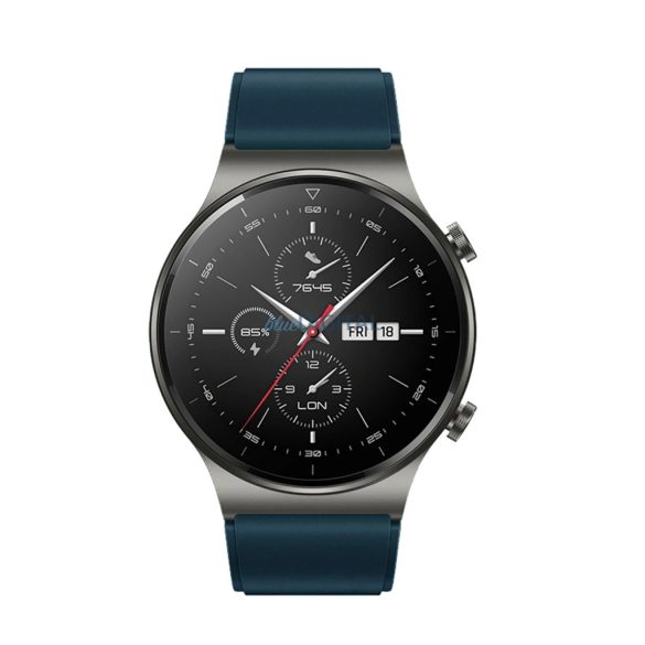 Szilikon csereszíj Huawei Watch GT 2/3/4/2 Pro/3 Pro/GT 2e (46mm) - sötétzöld