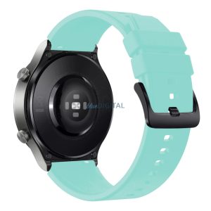 Szilikon csereszíj Huawei Watch GT 2/3/4/2 Pro/3 Pro/GT 2e (46mm) - világos zöld