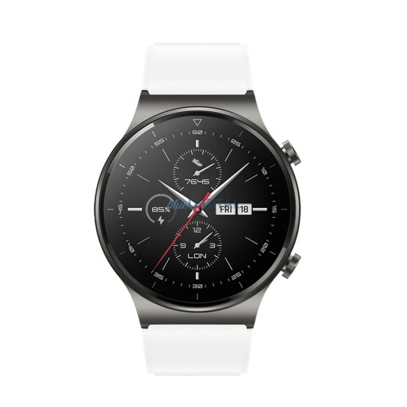 Szilikon csereszíj Huawei Watch GT 2/3/4/2 Pro/3 Pro/GT 2e (46mm) - fehér