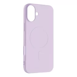 Liquid Silicone MagSafe tok iPhone 16 Pro Max - lila