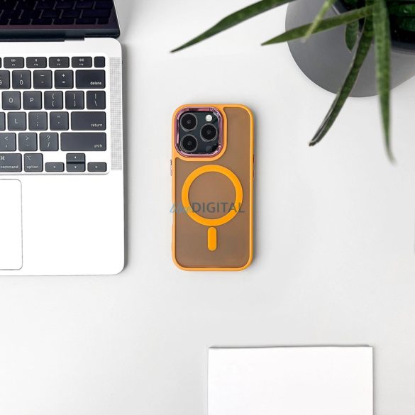 Fashion MagSafe tok iPhone 16 Pro - narancssárga