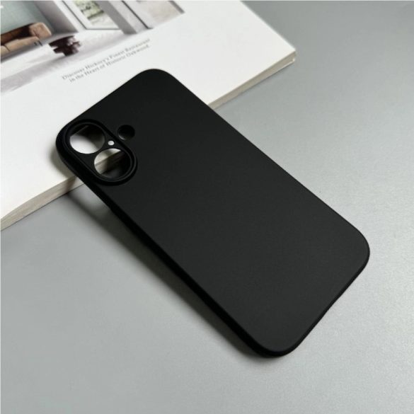 Soft tok iPhone 16 Plus - fekete