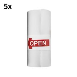   HURC10N5 tekercs hőnyomtatóhoz kamerával HURC10 - Fehér (5 db)