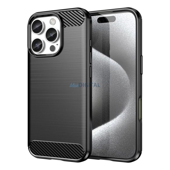 Carbon tok iPhone 16 Pro - fekete