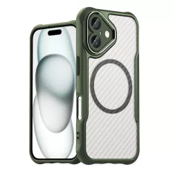   Leading Series MagSafe-kompatibilis tok iPhone 16 Plus - zöld
