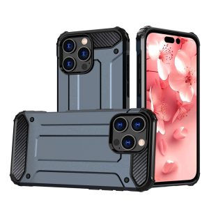 Hybrid Armor tok iPhone 16 Pro Max - kék