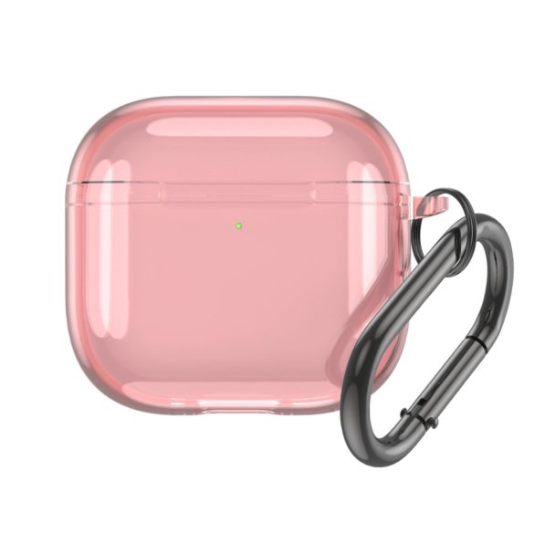 Transparent tok AirPods 4 - rózsaszín