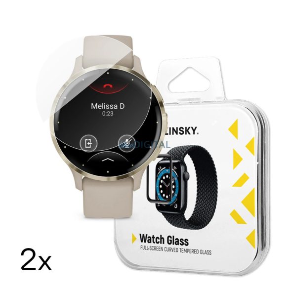 Wozinsky edzett üveg Garmin Venu 3s - 2 db