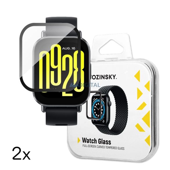 Wozinsky edzett üveg Xiaomi Redmi Watch 5 Active - 2 db