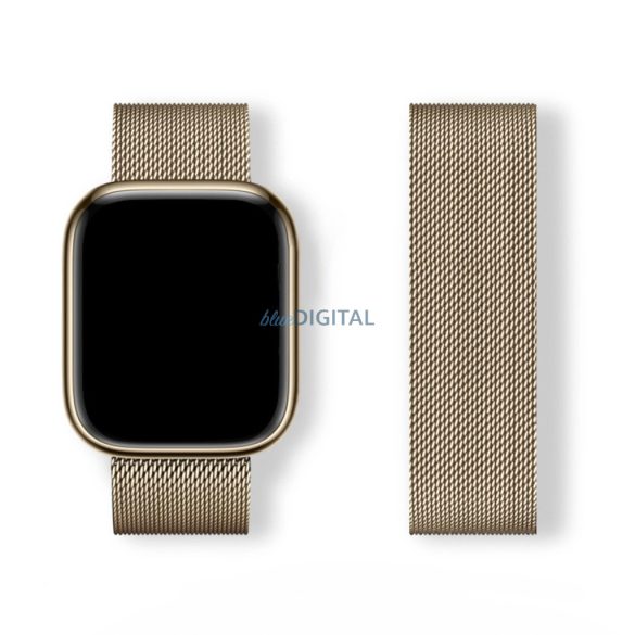 Milanese Loop csereszíj Apple Watch 38/40/41mm - arany színű