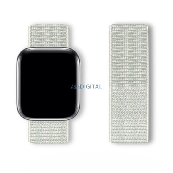 Sport Loop csereszíj Apple Watch 42/44/45/46/49mm - fehér