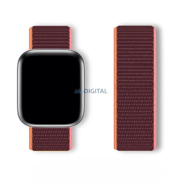 Sport Loop csereszíj Apple Watch 38/40/41mm - piros