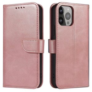 Magnet kinyitható tok Samsung Galaxy S25 Plus - rózsaszín