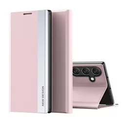   Sleep Case Pro kinyitható tok Samsung Galaxy S25 Plus - rózsaszín