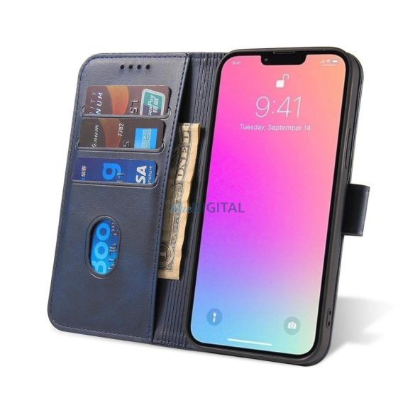 Magnet kinyitható tok Samsung Galaxy A16 4G/5G - kék