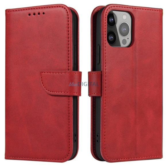 Magnet kinyitható tok Samsung Galaxy A16 4G/5G - piros