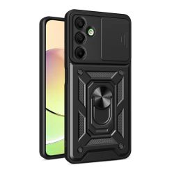 Hybrid Armor Camshield tok Samsung Galaxy A16 4G/5G - fekete