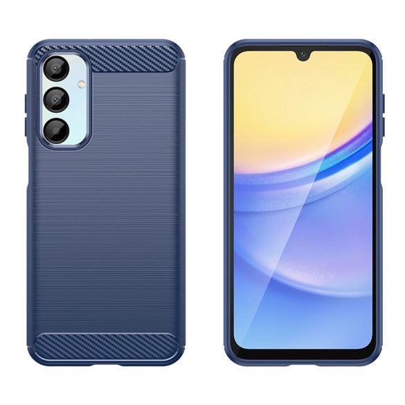 Carbon tok Samsung Galaxy A16 4G/5G - fekete