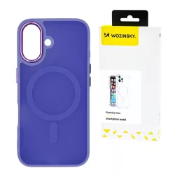   Wozinsky Fashion MagSafe-kompatibilis tok Samsung Galaxy S25 Plus - lila