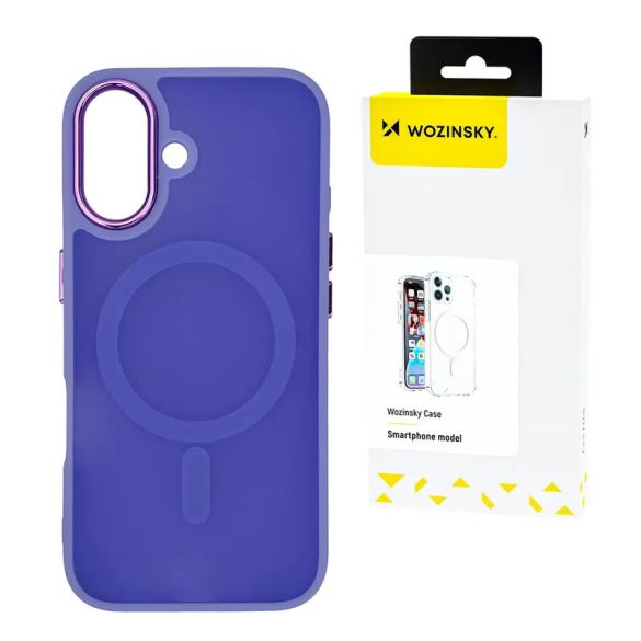 Wozinsky Fashion MagSafe-kompatibilis tok Samsung Galaxy S25 Plus - lila