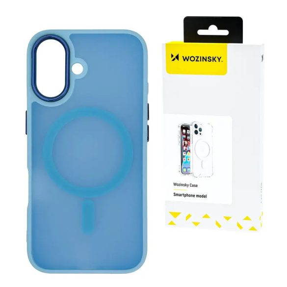 Wozinsky Fashion MagSafe-kompatibilis tok Samsung Galaxy S25 Plus - kék