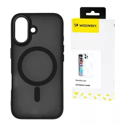   Wozinsky Fashion MagSafe-kompatibilis tok Samsung Galaxy S25 Plus - fekete