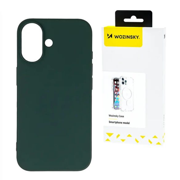 Wozinsky Silicone tok Samsung Galaxy S25 Plus - sötétzöld
